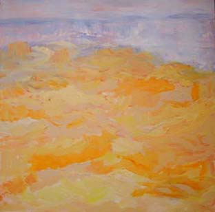 SOFT LAND, acrylic on canvas 