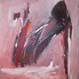 HIGH HEEL, semi abstract painting, acrylic on canvas