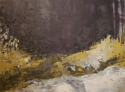 HIGHWAY EXPRESS, contemporary art on canvas acrylic by Lena Emmertz