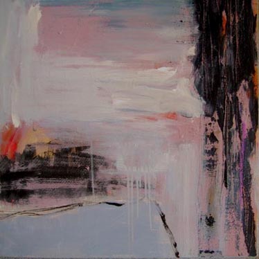 HOME AND AWAY, acrylic painting on canvas