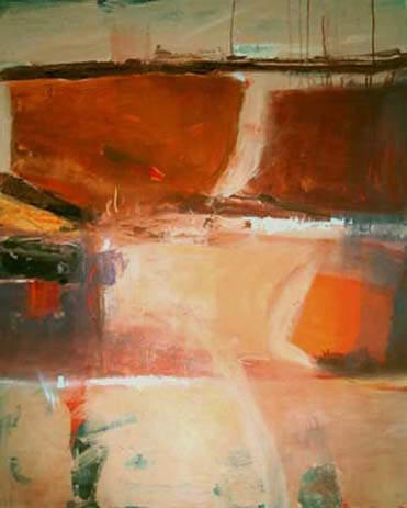 HOMELAND - SKÅNE, acrylic painting on canvas 