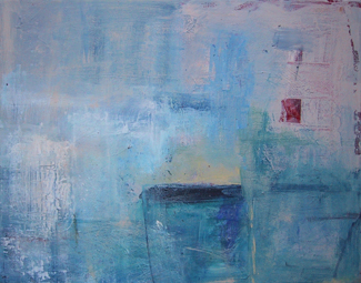 ICE ON FIRE, contemporary on canvas 
