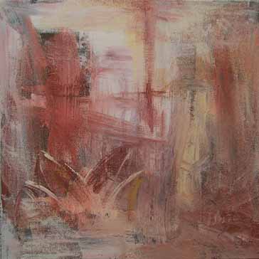 OP THREE, acrylic painting on canvas
