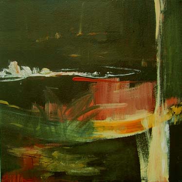 OP TWO, acrylic painting on canvas 