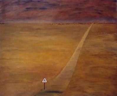 ROAD NARROWING 