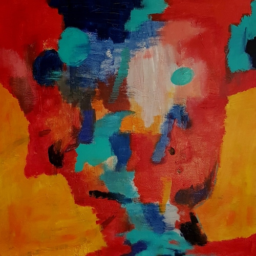 TIVOLI, acrylic painting on canvas