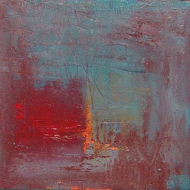 WHARF, acrylic painting on canvas 